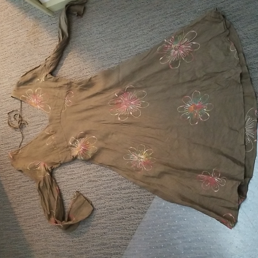 120% Lino Dress Size Medium